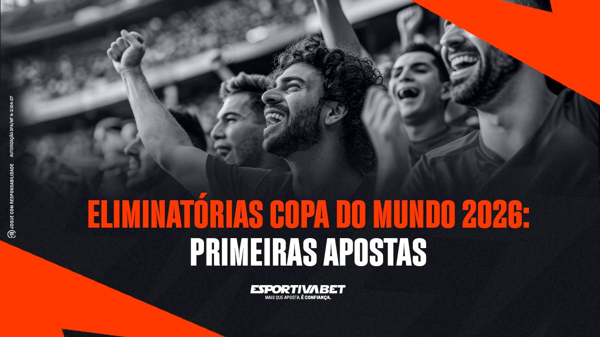 Eliminatórias Copa do Mundo 2026: primeiras apostas