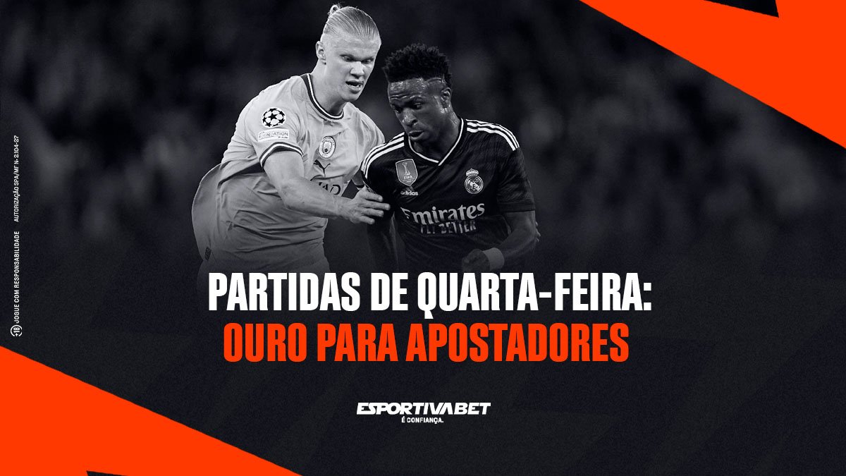 Partidas de Quarta-feira: Ouro para Apostadores