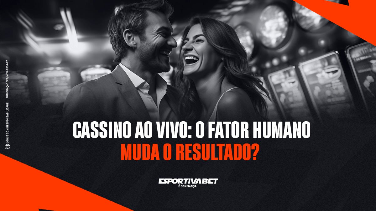 Cassino ao vivo: o fator humano muda o resultado?