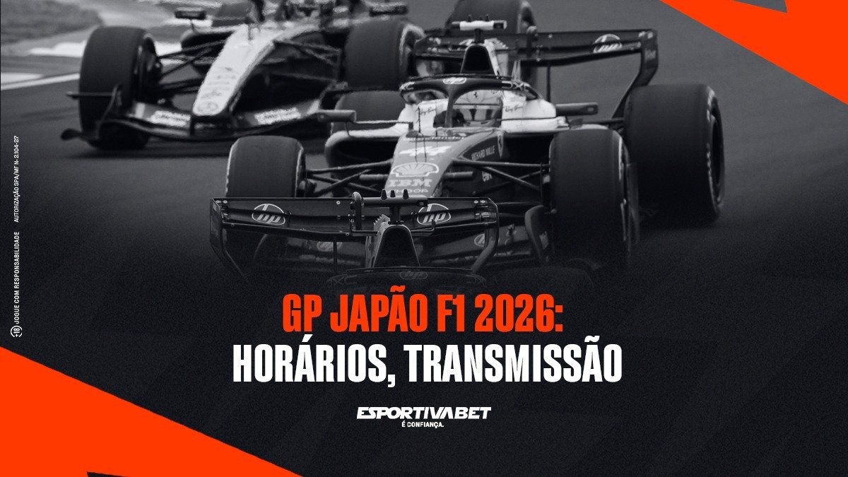 GP Japão F1 2026: Horários, Transmissão