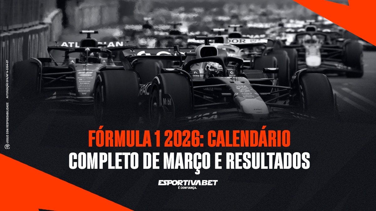 Fórmula 1 2026: Calendário Completo de Março e Resultados