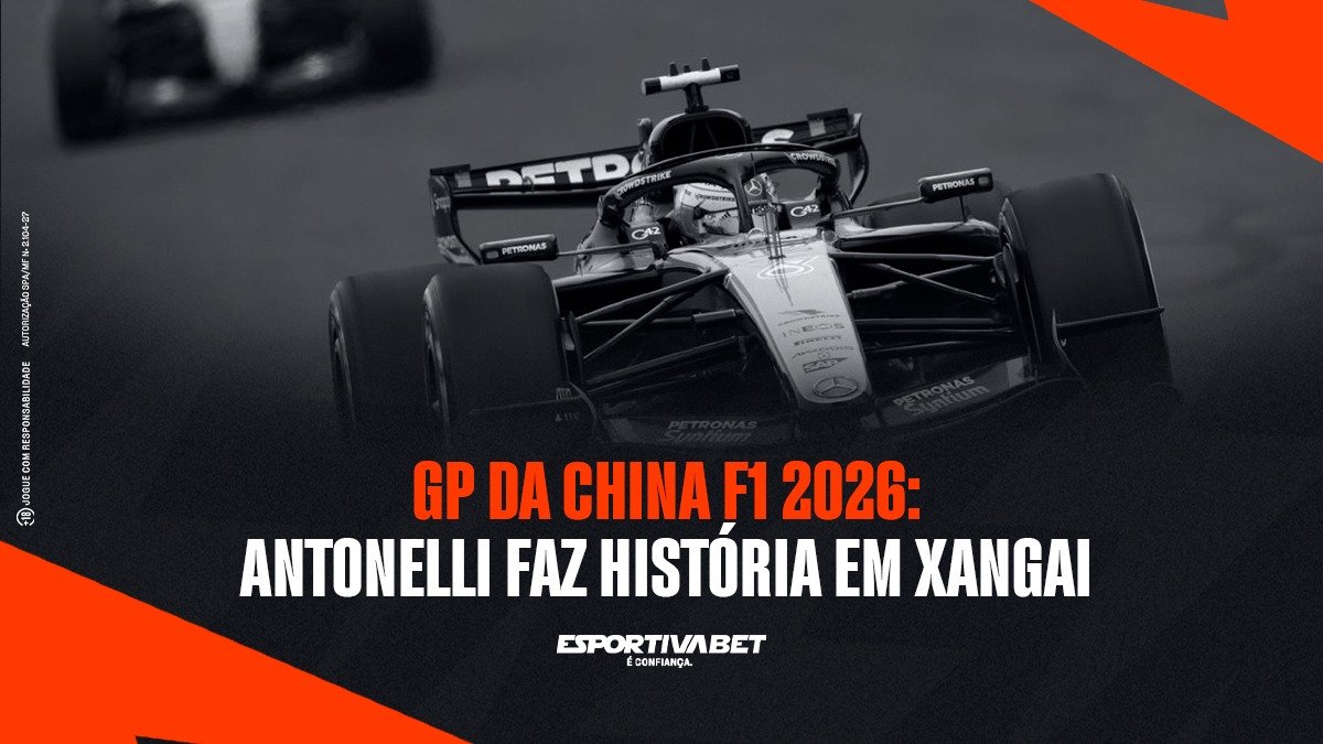 GP da China F1 2026: Antonelli Faz História em Xangai