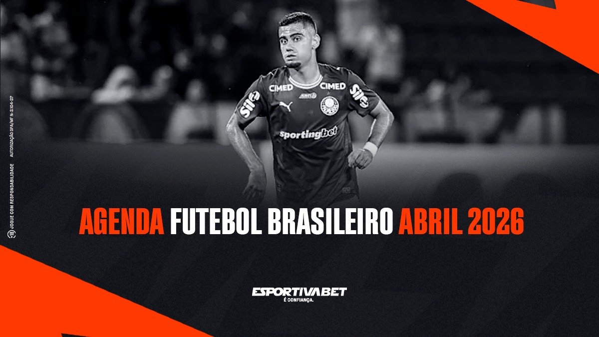 Agenda esportiva de abril 2026: Confira os Principais Eventos