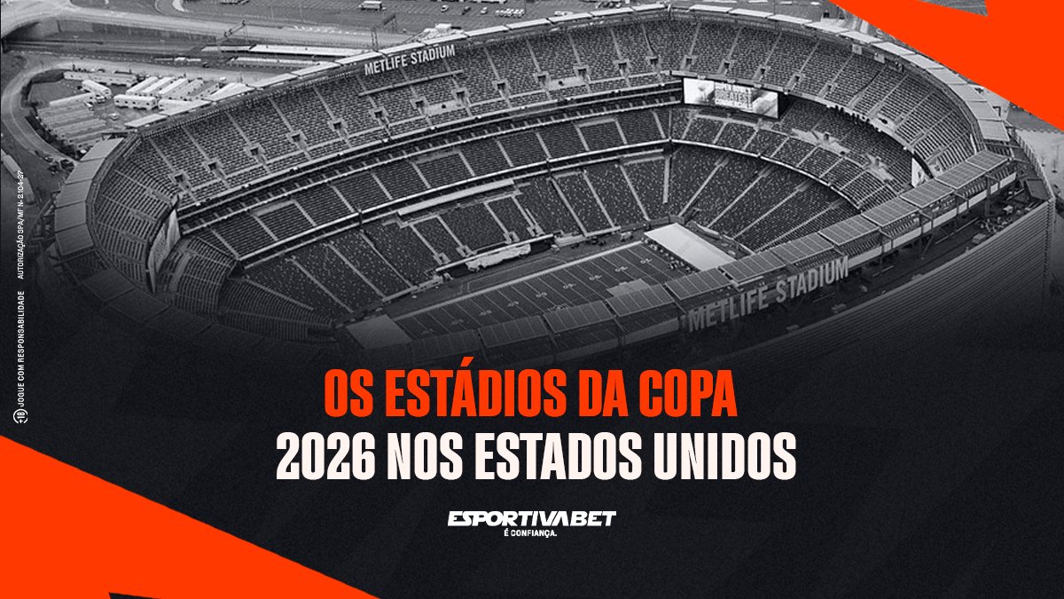 Os Estádios da Copa 2026 nos Estados Unidos