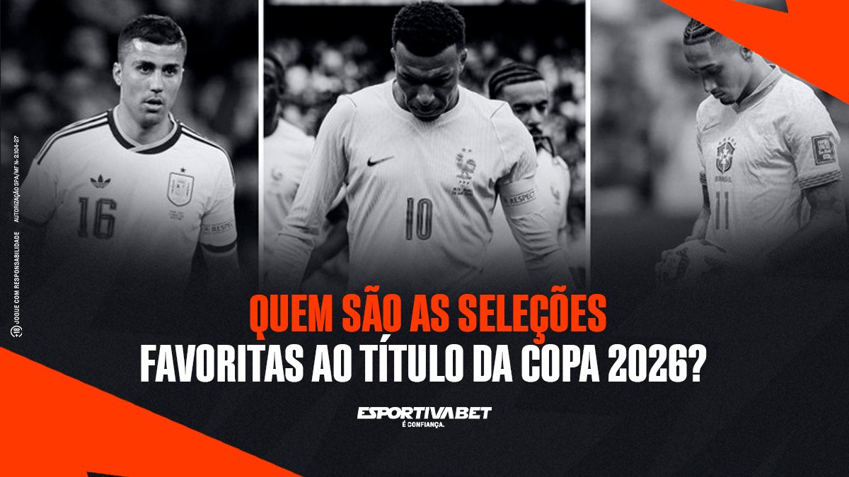 Quem são as Seleções Favoritas ao Título da Copa 2026?